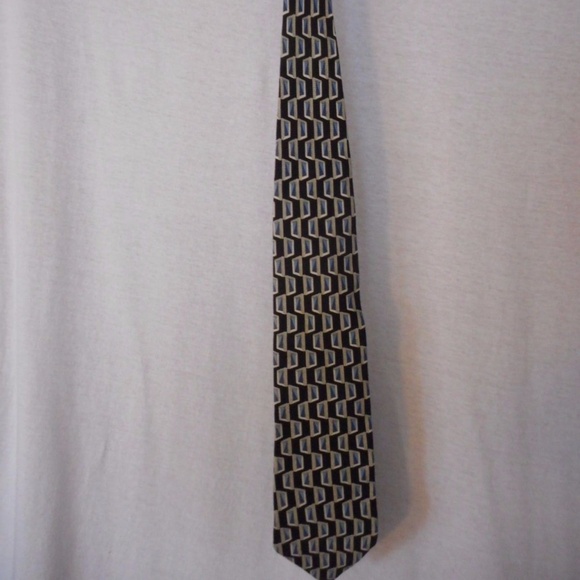 Efenzo Felini Rome Paris All Silk Men's tie - Picture 6 of 6